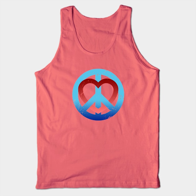 Peace and Love knotwork Tank Top by Markaneu